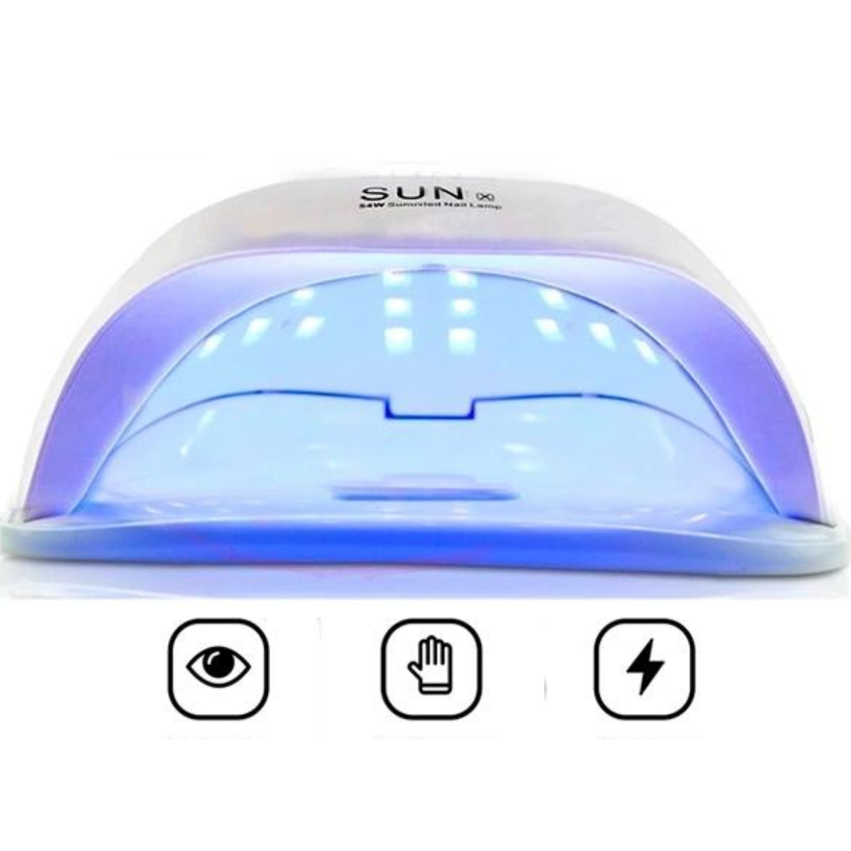 Lámpara de Uñas para Manicure 54W UV LED