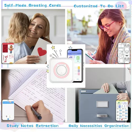 Mini Impresora Térmica Portátil Bluetoot