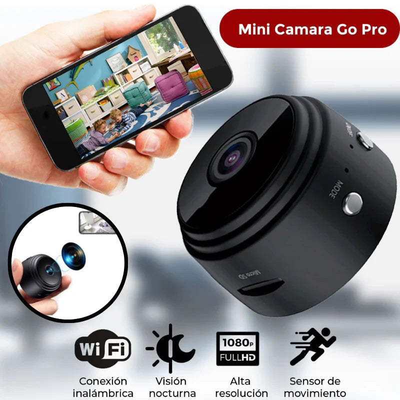 Mini Camara pro con WIFI + HD