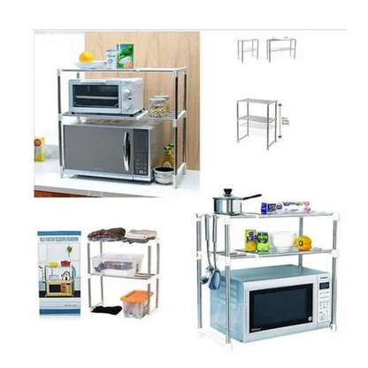 Organizador Triple de Acero para Cocina