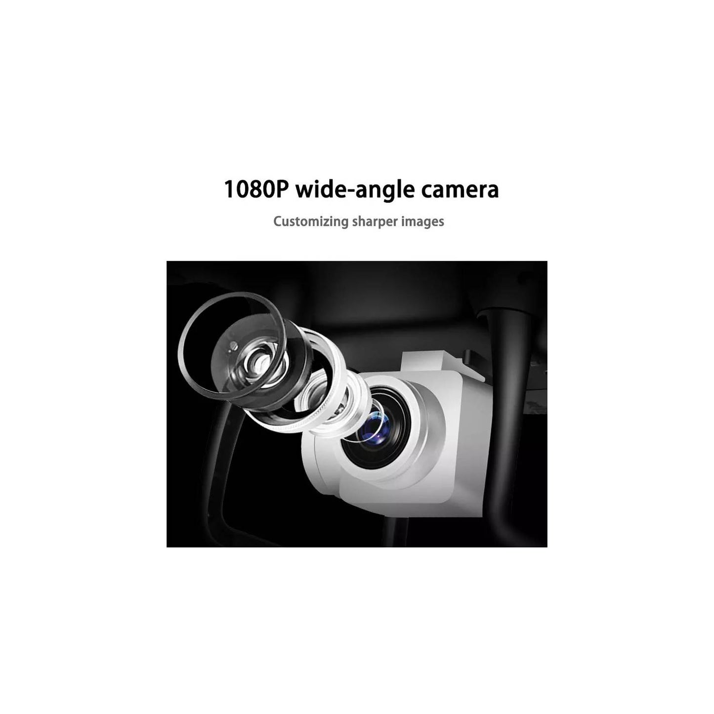 Dron Quadcopter Wifi Cámara 1080p Full HD