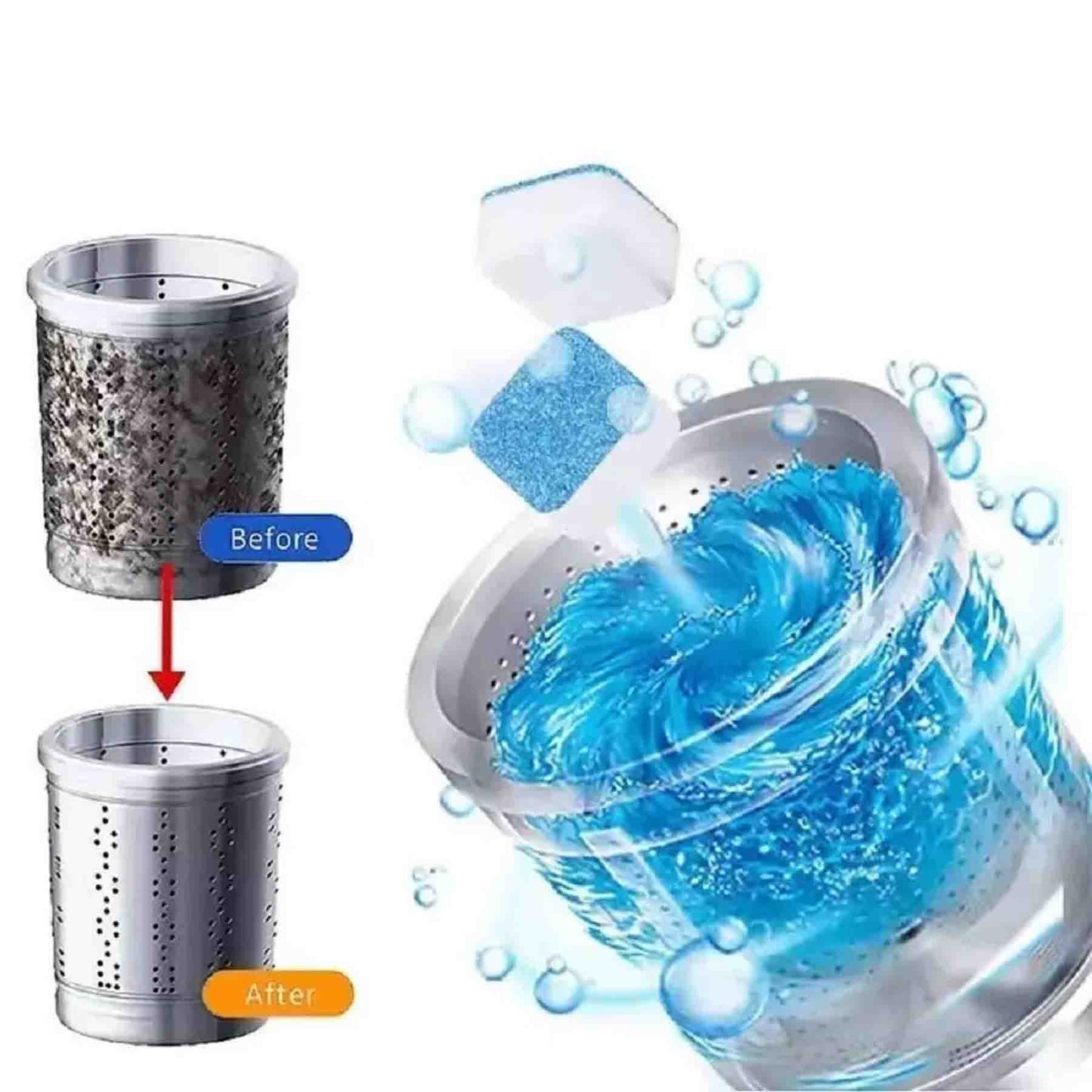 Pastillas Para Lavar Lavadora 12 pc