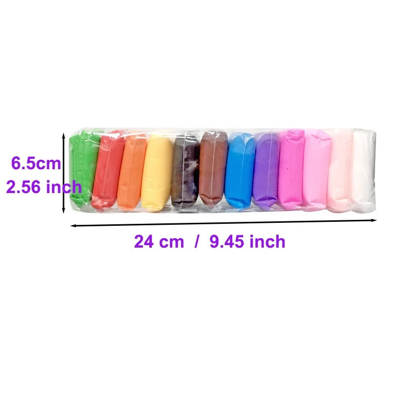 36 Arcillas Masa Mágicas Plastilina