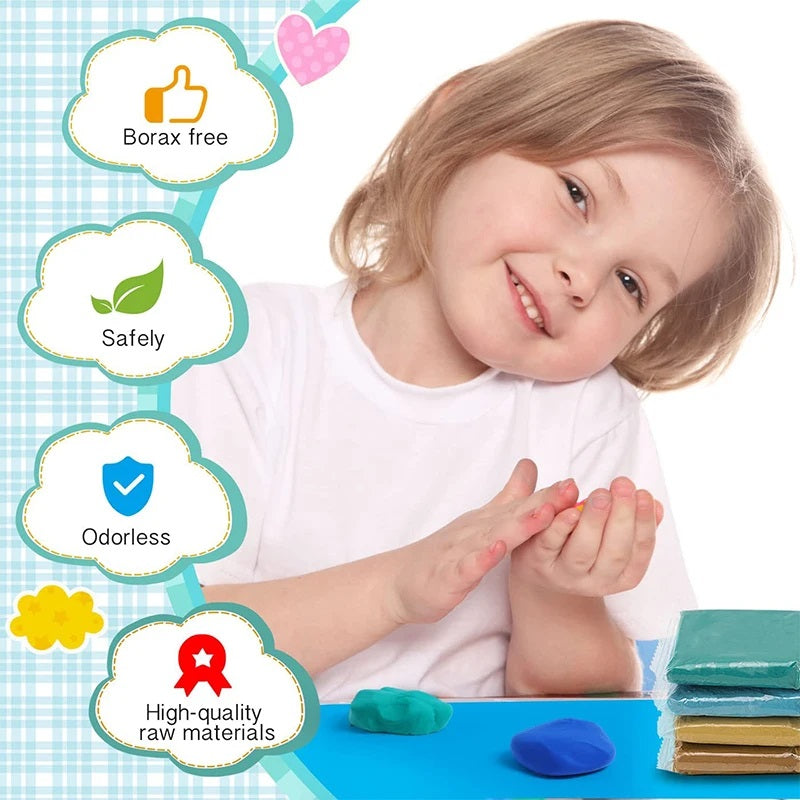 36 Arcillas Masa Mágicas Plastilina