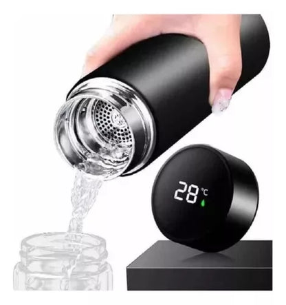 Botella Térmica Portátil Inteligente con pantalla LED