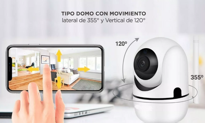 Camara IP de Seguridad con Vision nocturna WIFI