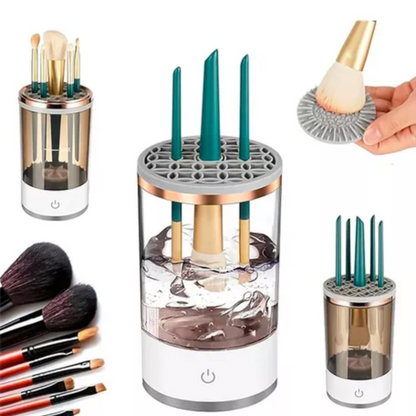 Limpiador Brochas Maquillaje Usb Pinceles